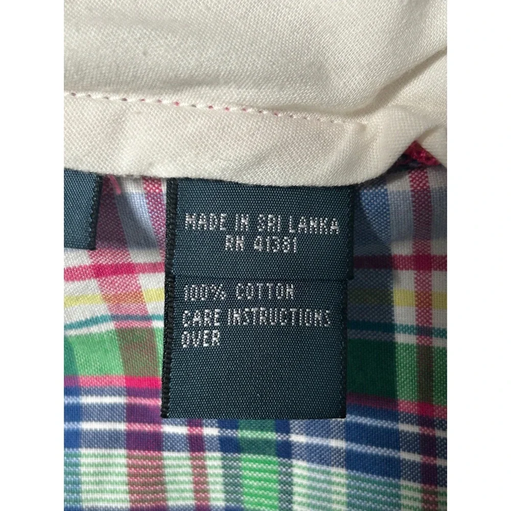 Polo Ralph‎ Lauren Mens 33 India Madras Plaid Shorts Cotton 9 Inseam - CJ